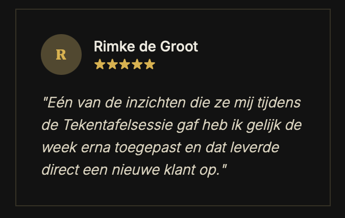 Review Rimke de Groot
