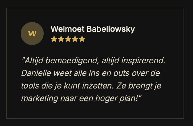 Review Welmoet Autorespond