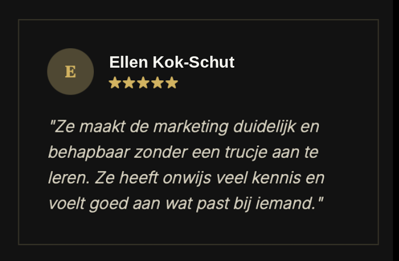 Review Ellen Kok-Schut voor Danielle Riemersma